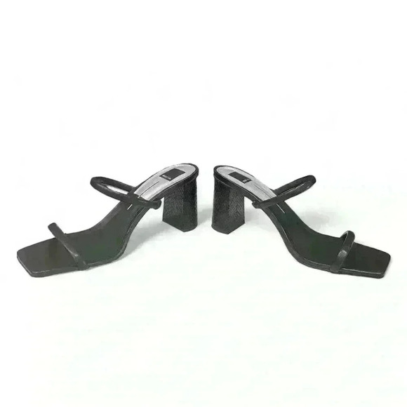 Dolce Vita Peyton Block Heels, Black, Size 11 - Picture 2 of 5